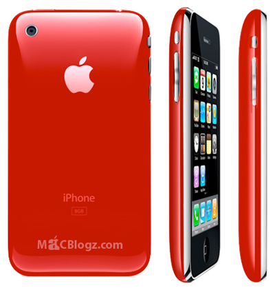 Iphone  on Iphone   Red   Product