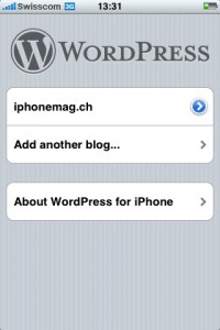 wordpress - iphone - application - download