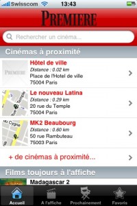 premiere - application - iphone - magazine
