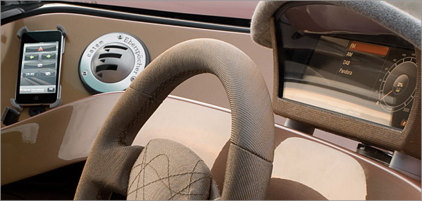 rinspeed-iphone rinspeed - iphone - ichange - salon - geneve - 2009 - concept car