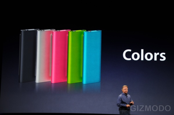 apple - shuffle - colors