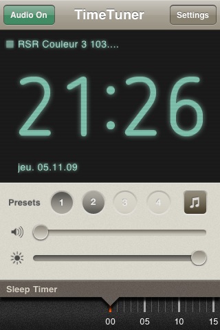 timetuner - iphone