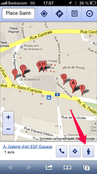 Google Street  on Google Rajoute Street View Dans Sa Webapp Pour Nos Iphone